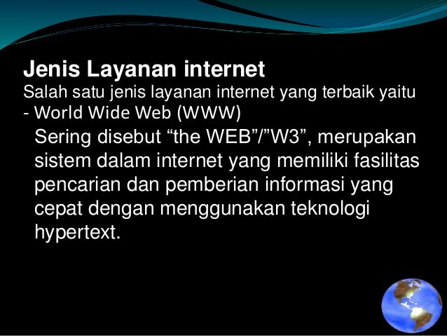 Peran dan fungsi internet
