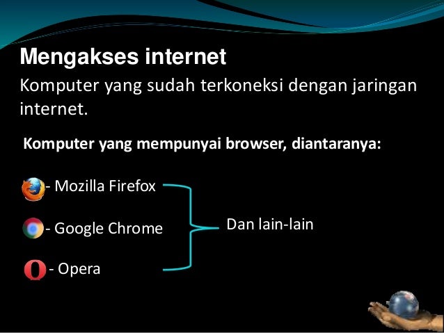 Peran dan fungsi internet