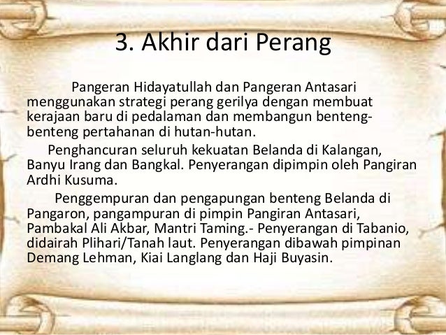 Perang banjar