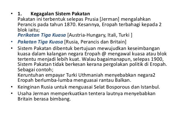Perang Dunia Pertama