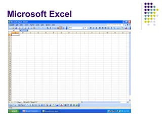 Microsoft Excel
 