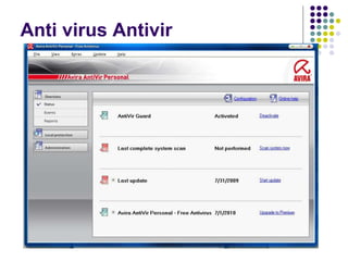 Anti virus Antivir
 