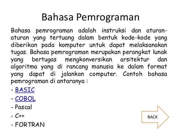 Perangkat keras dan lunak komputer