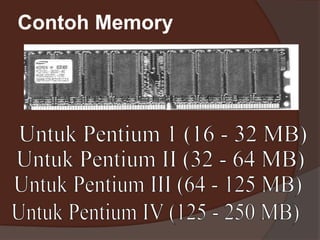 Contoh Memory
 