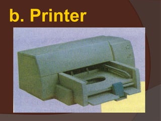 b. Printer
 
