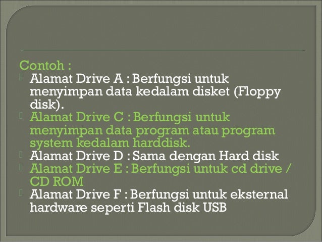 Perangkat keras media penyimpanan