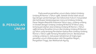 Perangkat Lembaga Peradilan | PPT