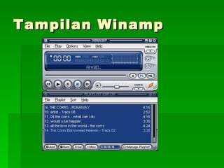 Tampilan Winamp 