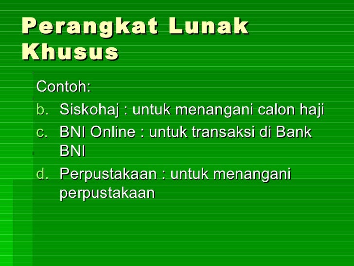 Perangkat Lunak