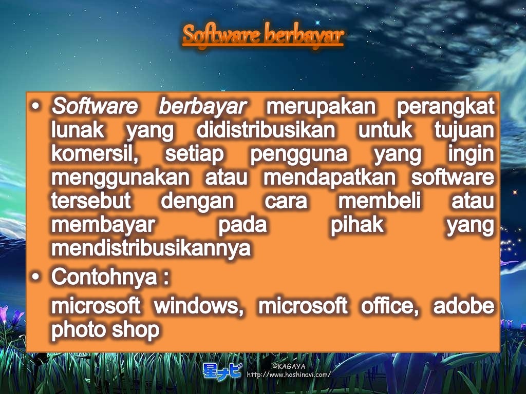 Perangkat lunak ( software)