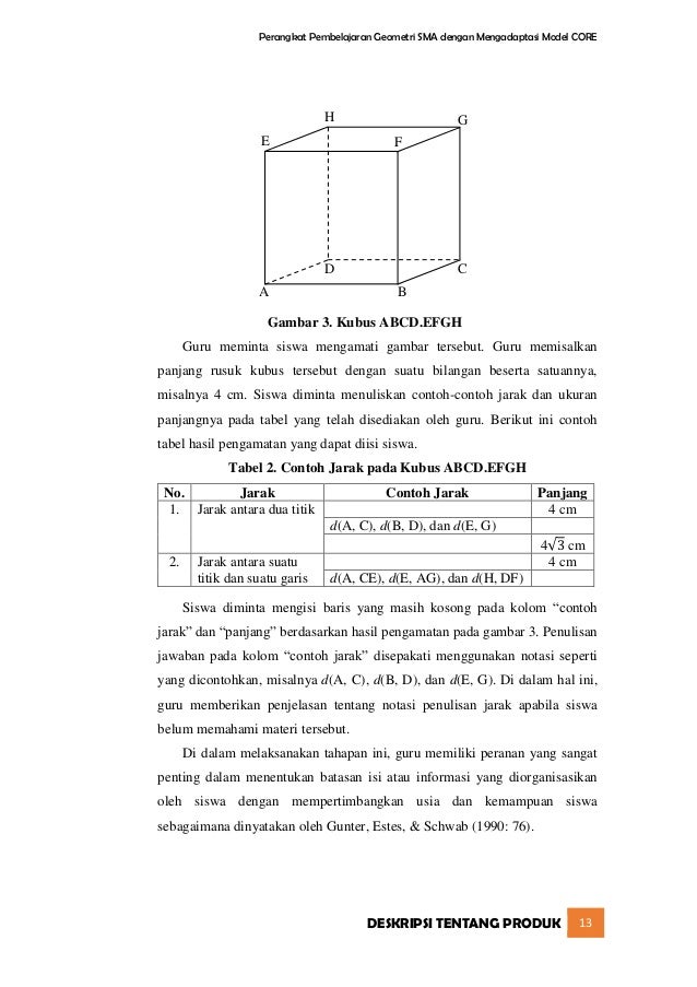 Perangkat pembelajaran geometri sma dengan mengadaptasi 