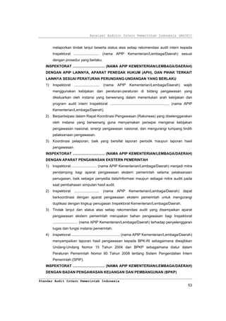 Perangkat profesi APIP | PDF