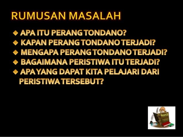 Perang tondano