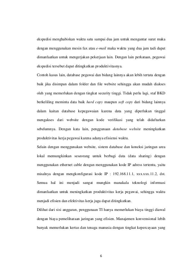 Peran komputer terhadap administrasi perkantoran kevin