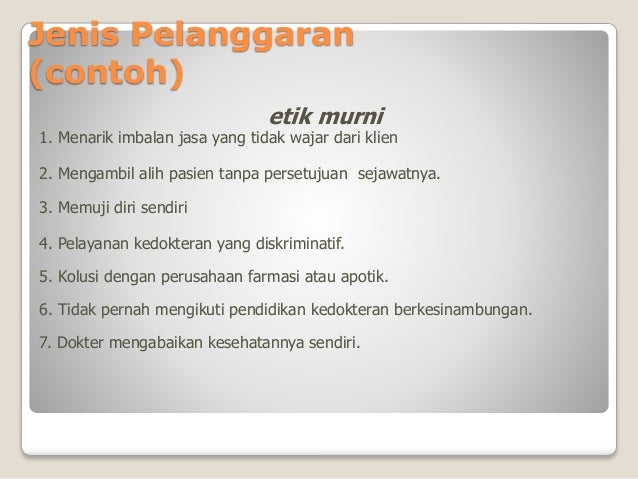 PERAN MKEK DALAM PRAKTIK KEDOKTERAN