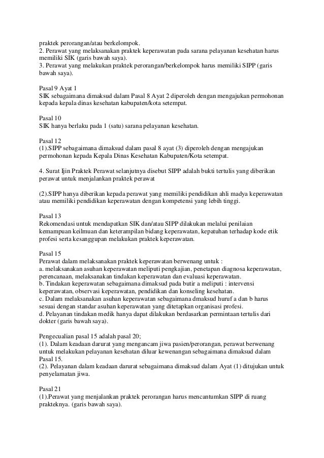 ijin praktek surat perawat mensukseskan dalam muna Peran perawat sehat