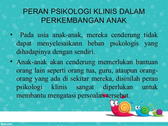 Peran manusia secara psikologis