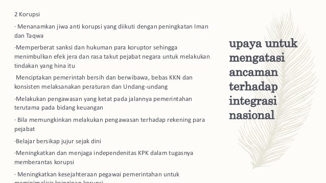 Peran Serta Masyarakat Untuk Mengatasi Berbagai Ancaman Dalam Membang