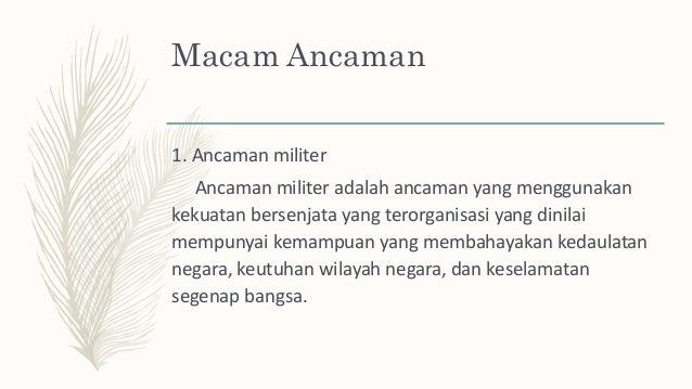Peran Serta Masyarakat Untuk Mengatasi Berbagai Ancaman Dalam Membang