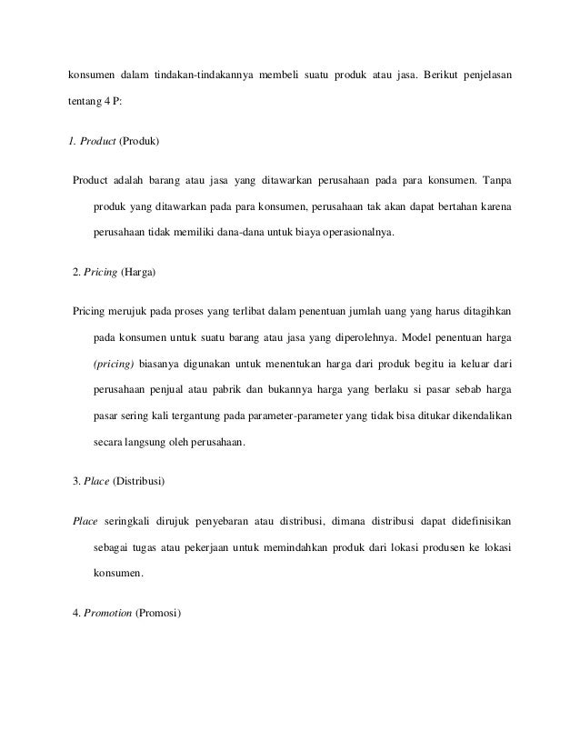 Peran Penjual Adalah / Alah Bisa Karena Biasa Peran