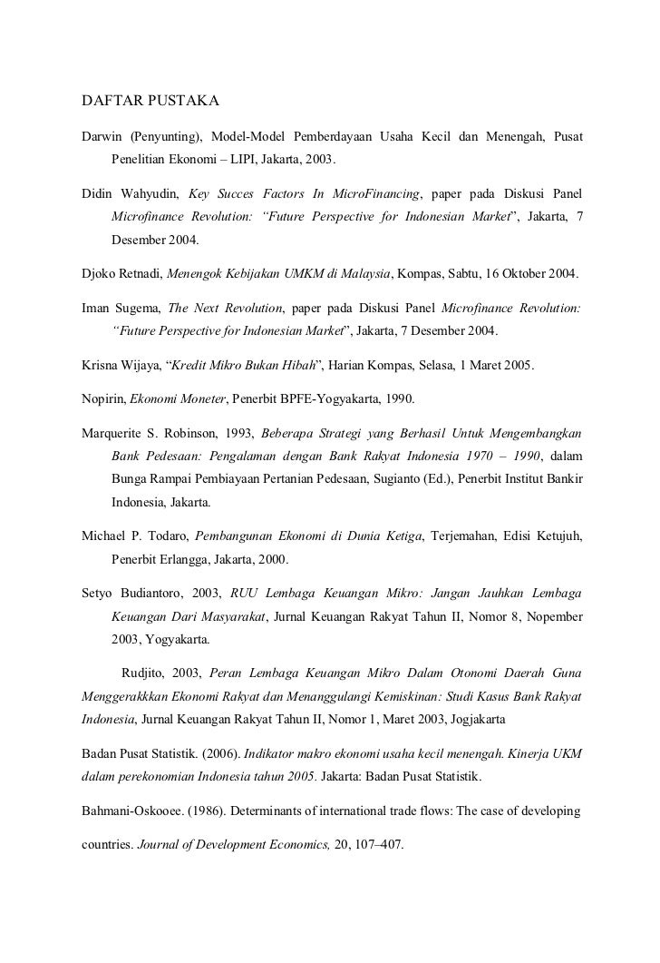 Peran Ukm Terhadap Pertumbuhan Perekonomian Di Indonesia