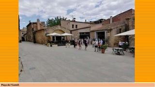 Plaça de l'Castell.
 