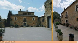 Racó de la plaça de l'Castell.
 