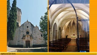 Església de Sant Genís.
 