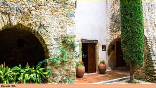 Plaça de l'Oli.
 
