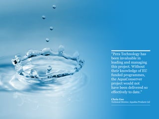 Pera Technology case study and testimonials | PDF