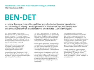 Pera Technology case study and testimonials | PDF