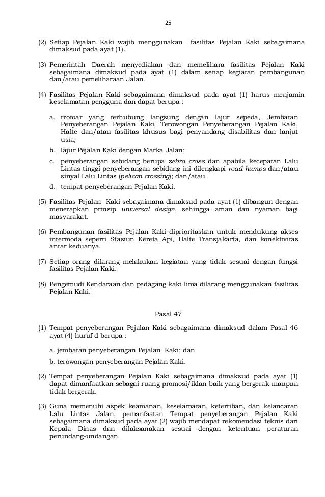 Peraturan Daerah Khusus Ibukota No 5 Tahun 2014
