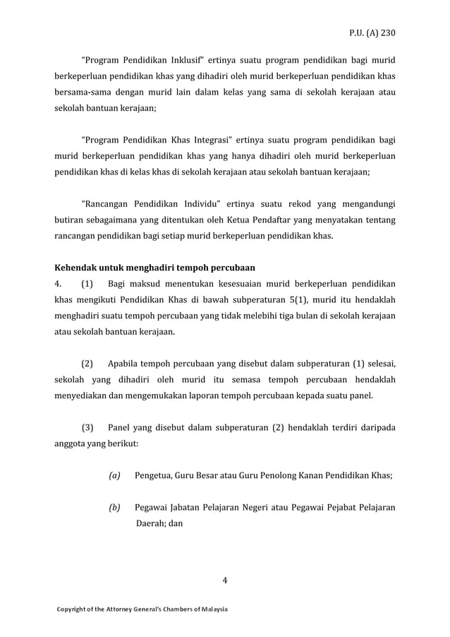 Peraturan Peraturan Pendidikan Pendidikan Khas 2013 Pdf