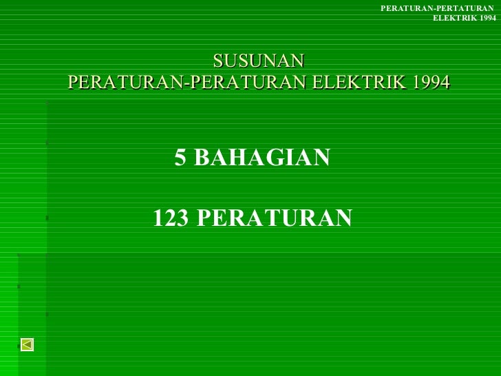 Peraturan 1994