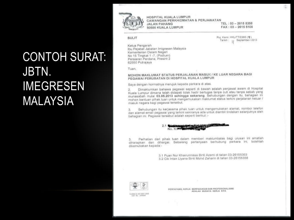 Bilangan Hari Surat Amaran Ponteng Sekolah