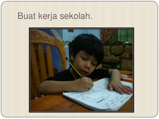 Peraturan di sekolah.