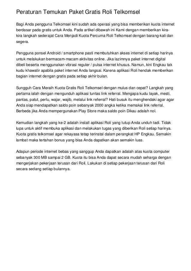 Cara Guna Internet Percuma