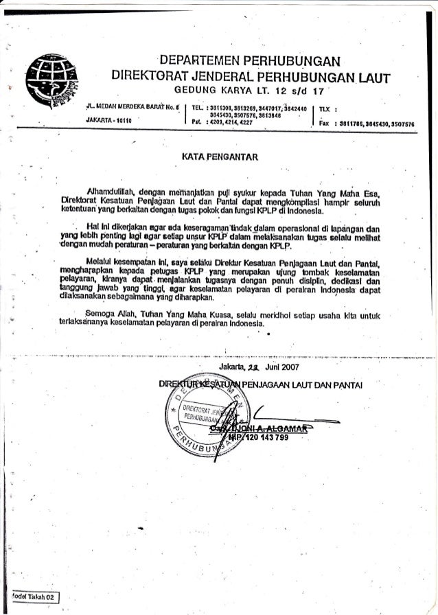 Contoh Surat Izin Ke Dinas Perhubungan