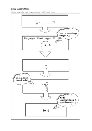 Peratus 1 masmatik | PDF