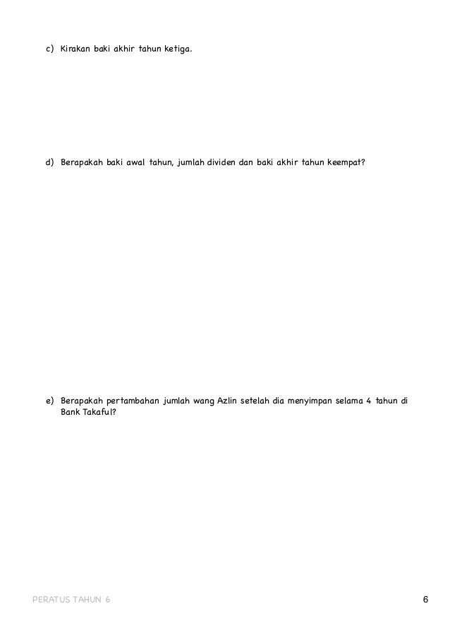Upsr 2017 Peratus Tahun 6