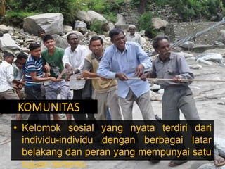 Perawatan individu dan komunitas pada bencana | PPTX