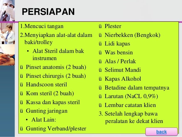 Perawatan luka bersih dan kotor