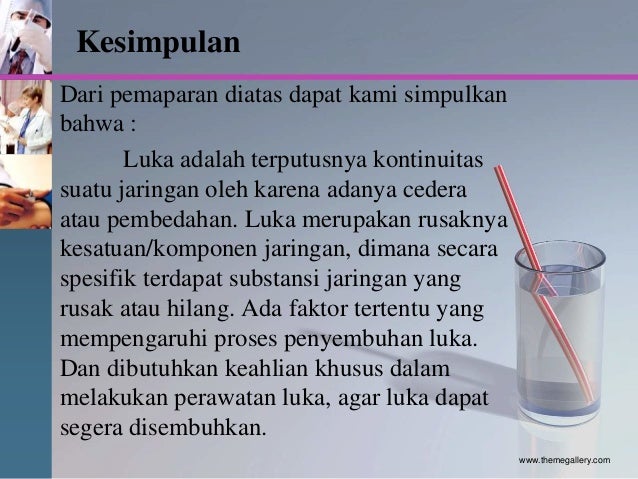 Perawatan luka bersih dan kotor