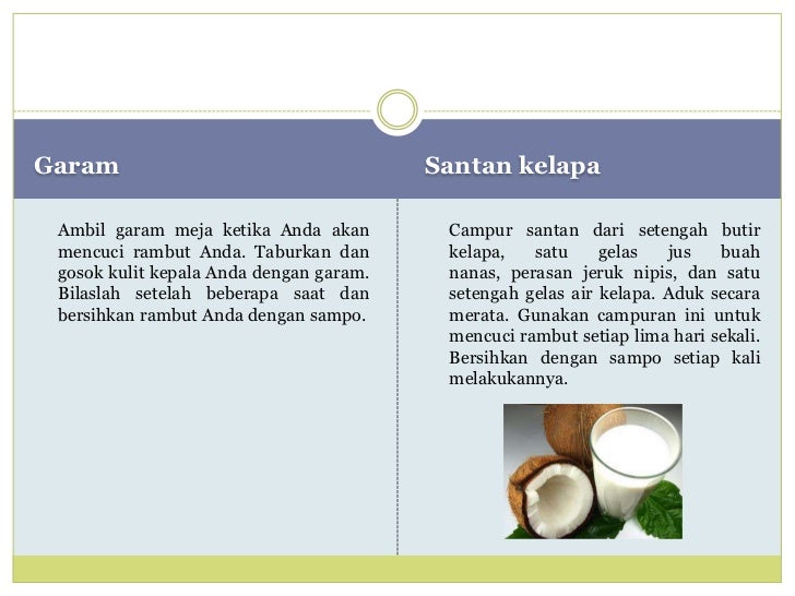 Perawatan rambut alami