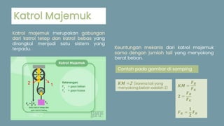 [PART 1] Pesawat Sederhana (Katrol dan Roda Berporos) Mata Pelajaran ...
