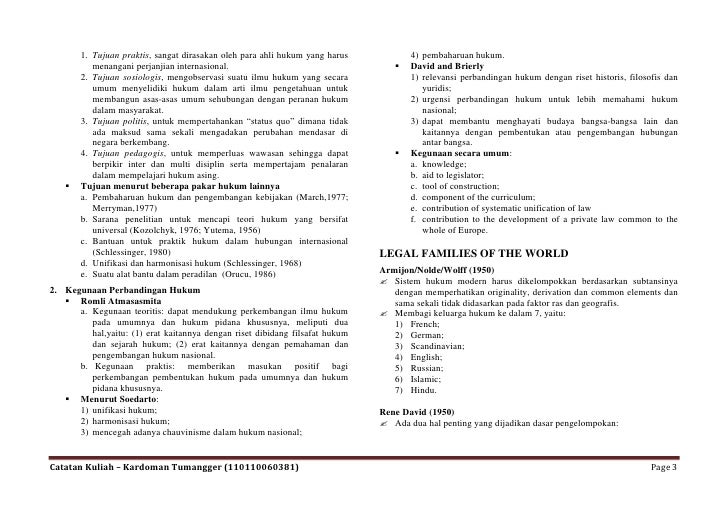 Perbandingan Hukum Pidana