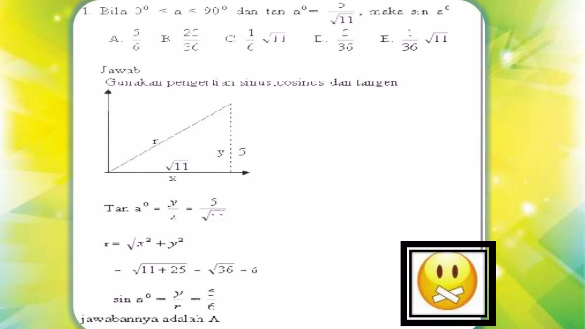 Perbandingan trigonometri rukmana puspita dewi | PPTX