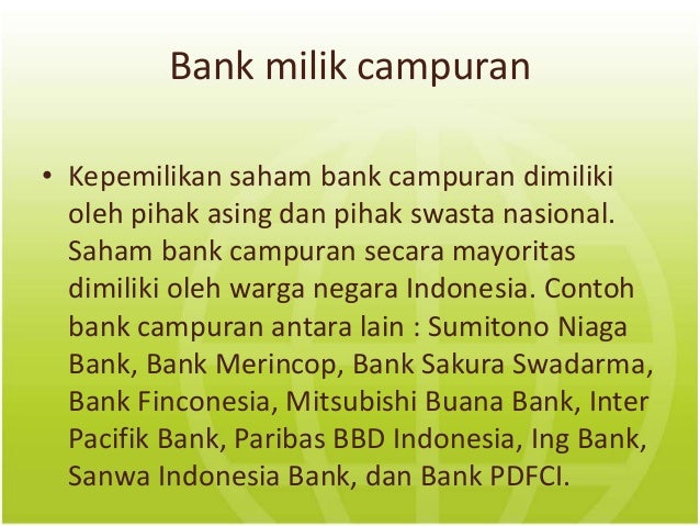 Dasar Dasar Perbankan