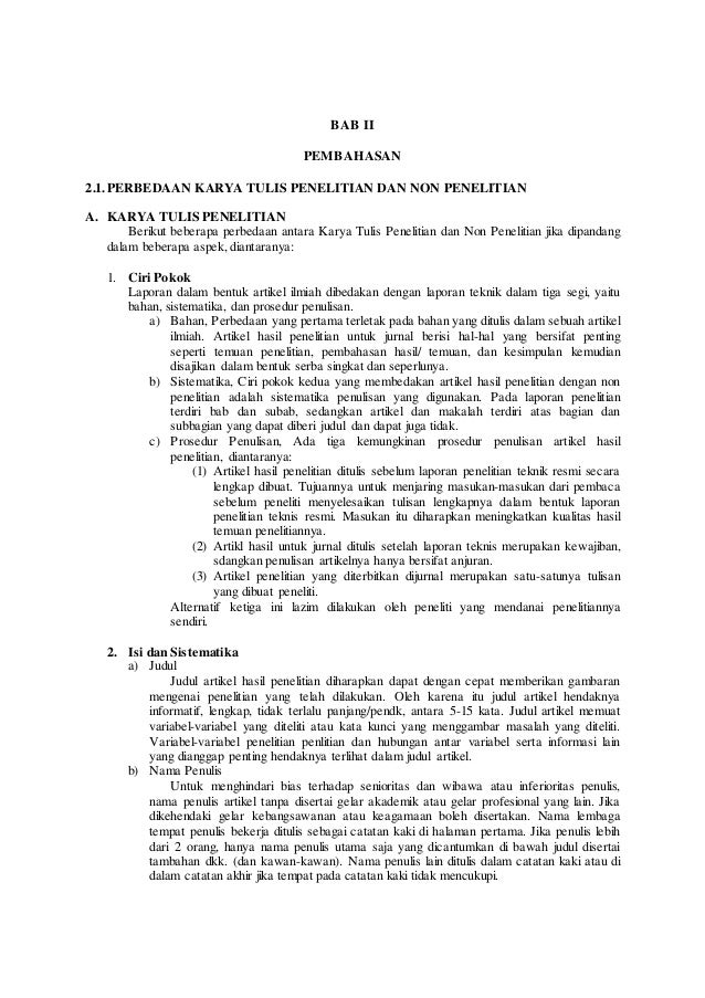 Paling Keren Contoh Abstrak Artikel Ilmiah Non Penelitian Rabbit Smk