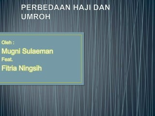 Oleh :

Mugni Sulaeman
Feat.

Fitria Ningsih

 